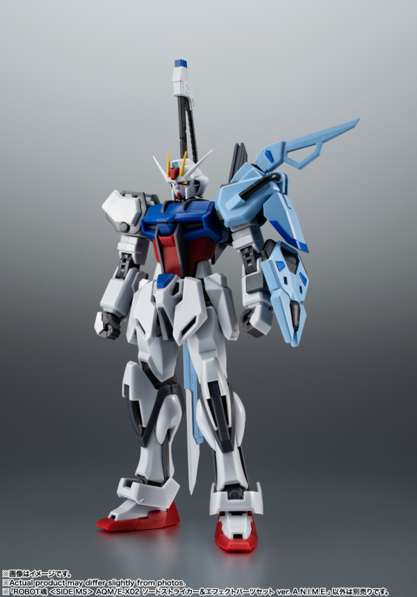 BANDAI Tamashii AQM/E-X02 SWORD STRIKER ＆ EFFECT PARTS SET ver. A.N.I.M.E. "MOBILE SUIT GUNDAM SEED", Bandai Spirits Robot Spirits(4573102639936)(4573102639936)