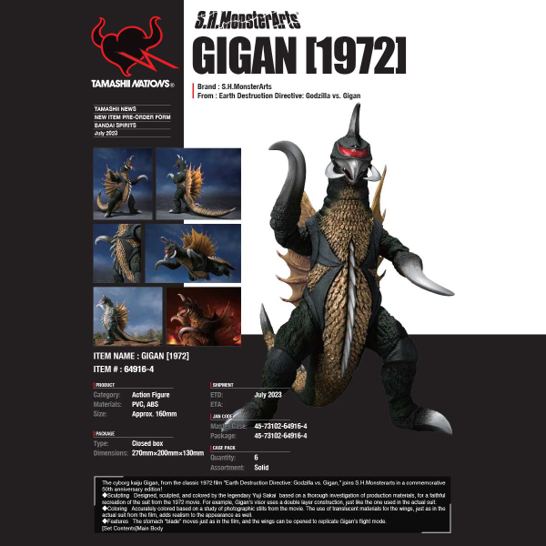 BANDAI Spirits Gigan [1972]