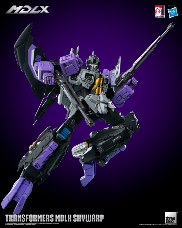 Three Zero Transformers: MDLX Skywarp