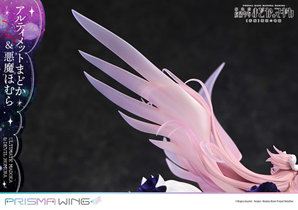 Prime 1 Studio  PRISMA WING Puella Magi Madoka Magica The Movie -Rebellion- Ultimate Madoka & Devil Homura 1/7 Scale Pre-Painted Figure(4582647120694)(4582647120694)