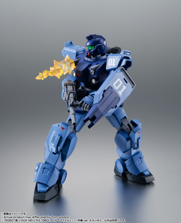 BANDAI Tamashii RX-79BD-1 BLUE DESTINY UNIT 1 ver. A.N.I.M.E. "MOBILE SUIT GUNDAM SIDE STORY THE BLUE DESTINY", Bandai Spirits THE ROBOT SPIRITS(4573102656704)(4573102656704)