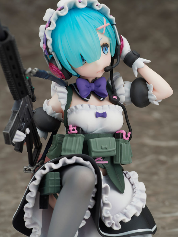 FURYU Corporation Re:ZERO -Starting Life in Another World- Rem Military ver. 1/7 Scale Figure