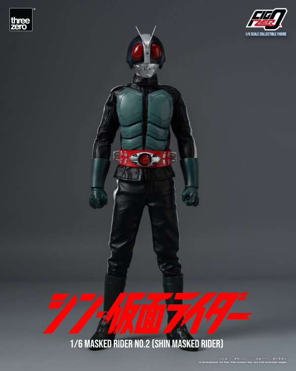 threezero FigZero 1/6 Masked Rider No.2 (SHIN MASKED RIDER)(4895250807969)(4895250807969)