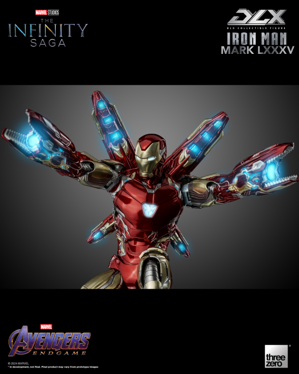 Three Zero Marvel Studios: The Infinity Saga: DLX Iron Man Mark 85