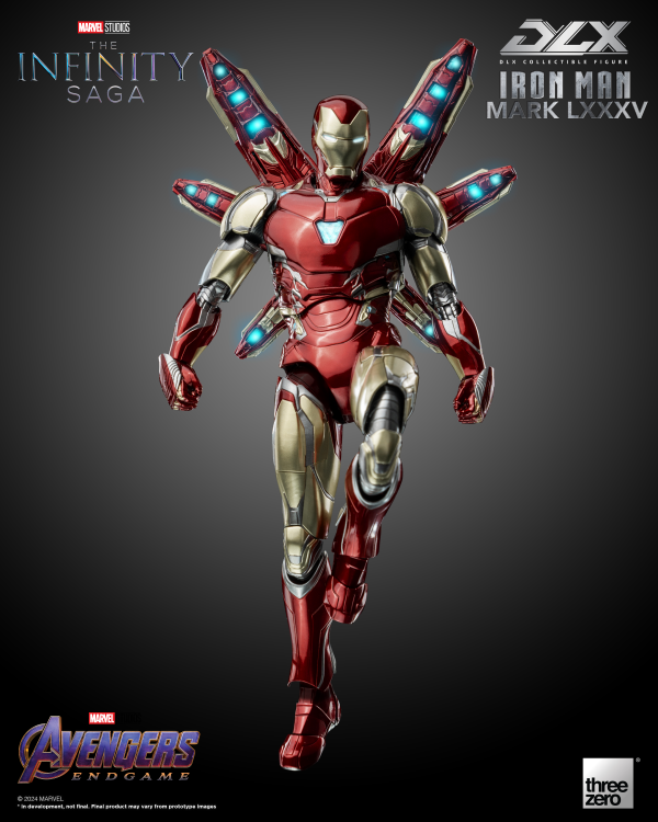 Three Zero Marvel Studios: The Infinity Saga: DLX Iron Man Mark 85