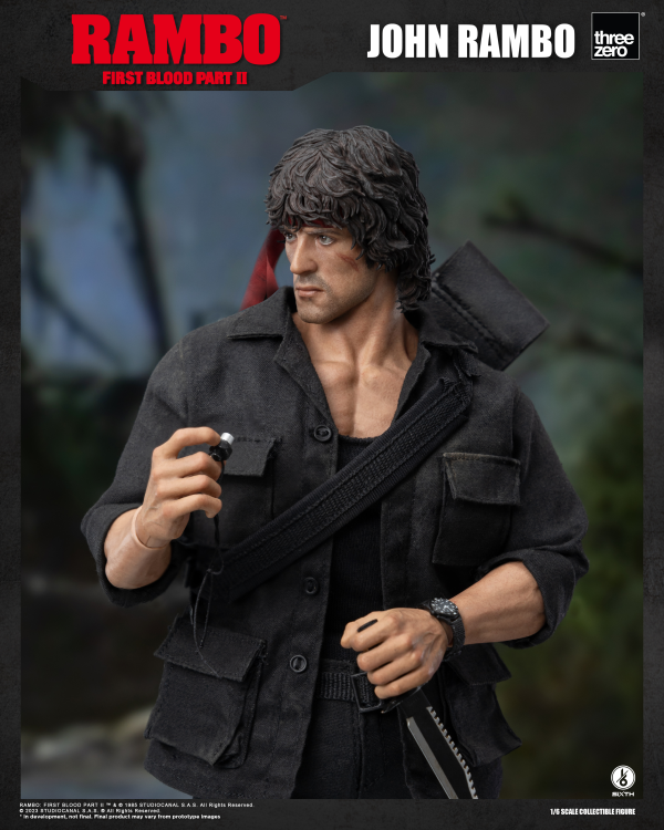 Three Zero Rambo: First Blood Part II - 1/6 John Rambo