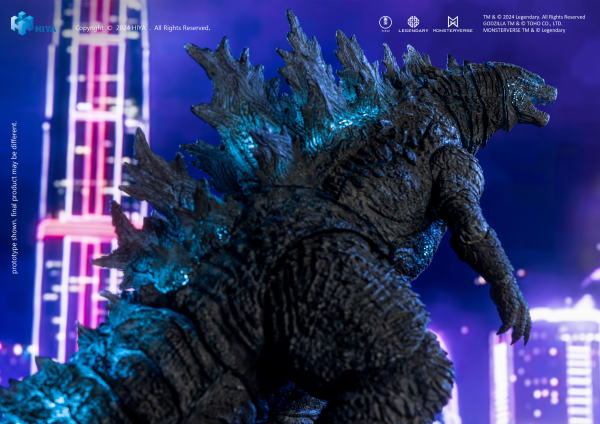 HIYA TOYS Exquisite Basic+ Series None Scale 7 Inch Heat Ray Godzilla Light Ver.(6957534204067)(6957534204067)