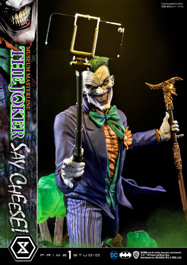 Prime 1 Studio Museum Masterline Batman (Comics) The Joker - Say Cheese DX Bonus Version | 4580708035123