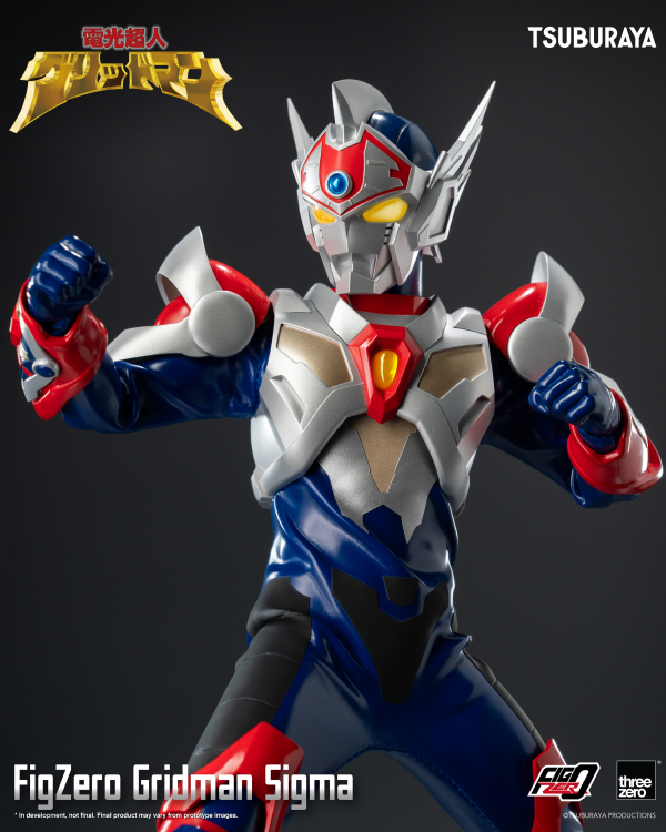 threezero Gridman the Hyper Agent: Revenge of Neo Evil Lord - FigZero Gridman Sigma(4895250815858)(4895250815858)