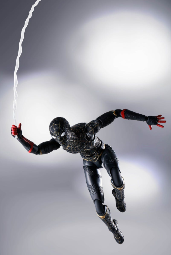 BANDAI Spirits Spider-Man Black & Gold Suit (Spider-Man: No way Home) Special Set