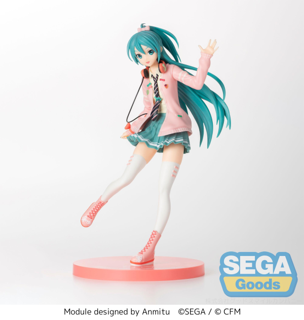 "Hatsune Miku -Project DIVA Arcade Future Tone" SPM Figure "Hatsune Miku - Ribbon Girl" | 4582733440187