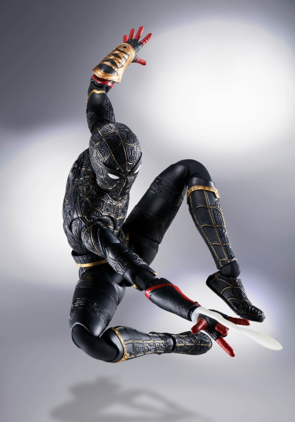 BANDAI Spirits Spider-Man Black & Gold Suit (Spider-Man: No way Home) Special Set