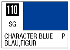 Mr Hobby Mr Color Spray - S110 Character Blue (Semi-Gloss/Primary) | 4973028928686