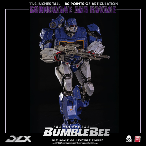 Three Zero Transformers: Bumblebee - DLX Soundwave and Ravage