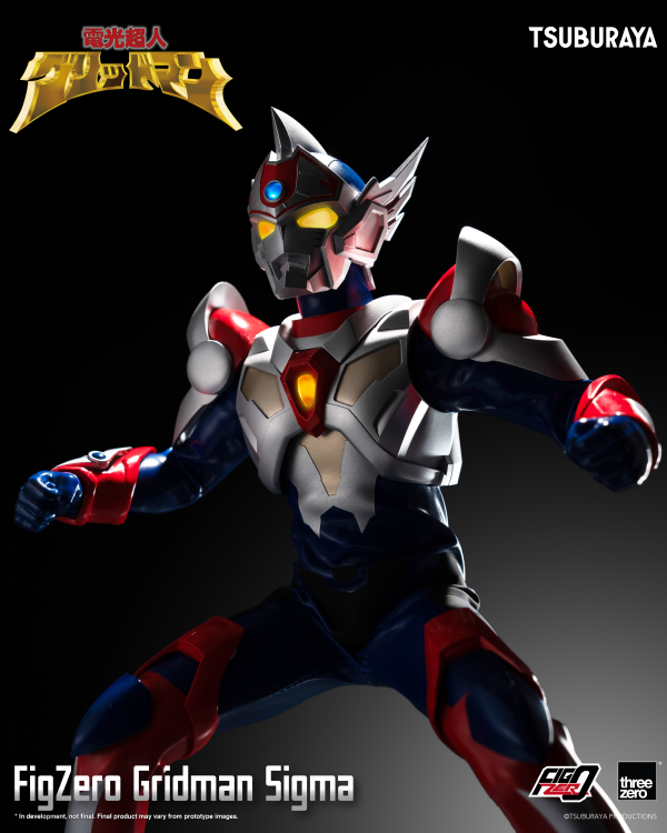 threezero Gridman the Hyper Agent: Revenge of Neo Evil Lord - FigZero Gridman Sigma(4895250815858)(4895250815858)