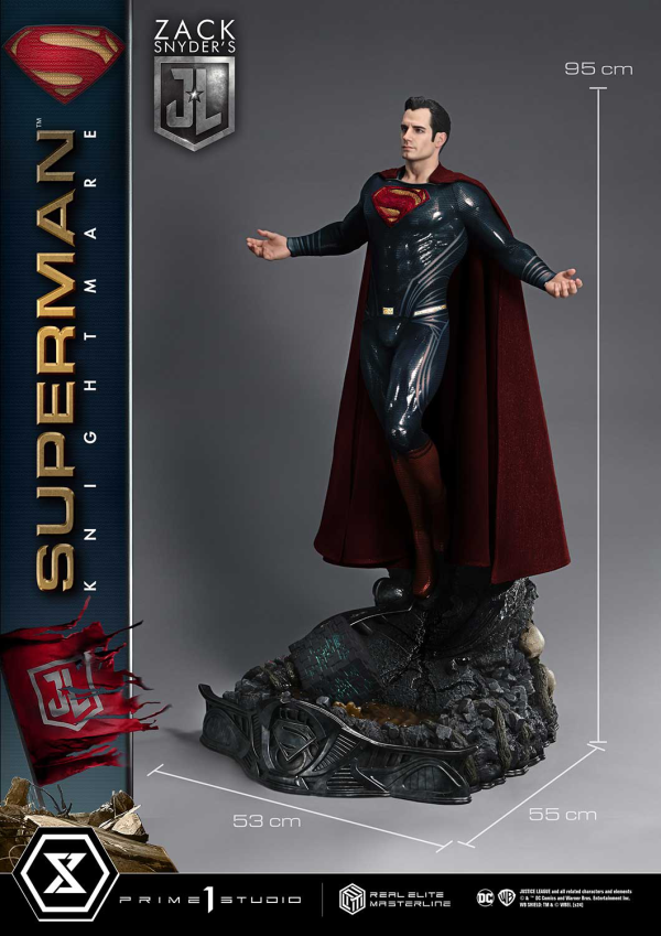 Prime 1 Studio Real Elite Masterline Justice League (Film) Superman Knightmare Color Edition Deluxe Version(4582647120977)(4582647120977)