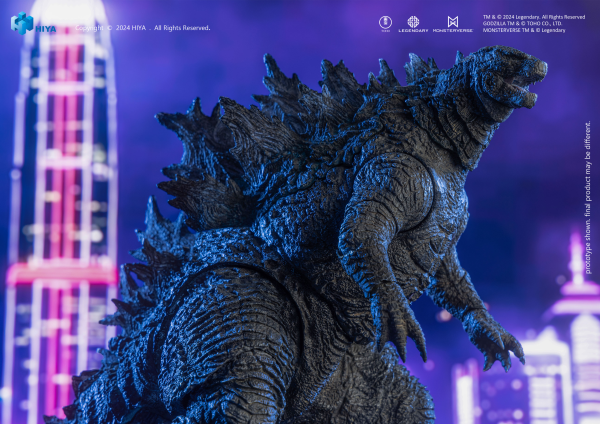 HIYA TOYS Exquisite Basic+ Series None Scale 7 Inch Heat Ray Godzilla Light Ver.(6957534204067)(6957534204067)