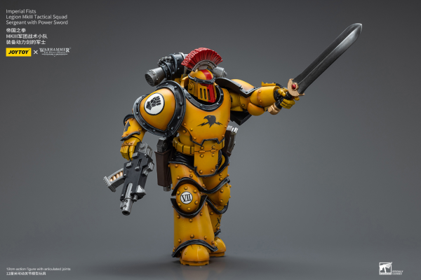 Joy Toy Imperial Fists   Legion MkIII Tactical Squad Sergeant with Power Sword