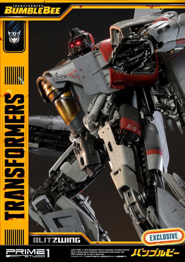 Prime 1 Studio Museum Masterline Transformers: Bumblebee (Film) Blitzwing EX Version | 4562471908088