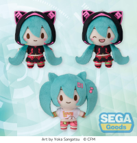 SEGA Fuwapuchi Hatsune Miku Series Mascot Hatsune Miku ~Live Ver.~ (EX)