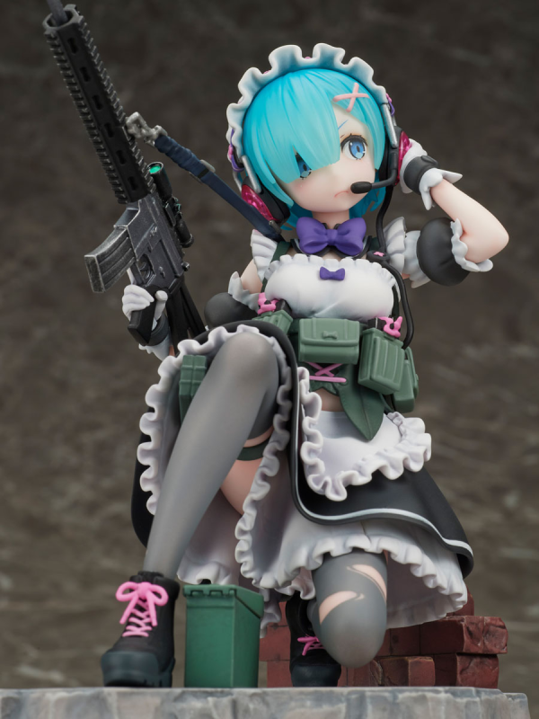 FURYU Corporation Re:ZERO -Starting Life in Another World- Rem Military ver. 1/7 Scale Figure