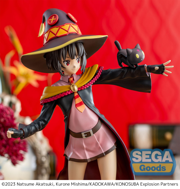 SEGA Luminasta "KONOSUBA -An Explosion on This Wonderful World" "Megumin" ~with Chomusuke~