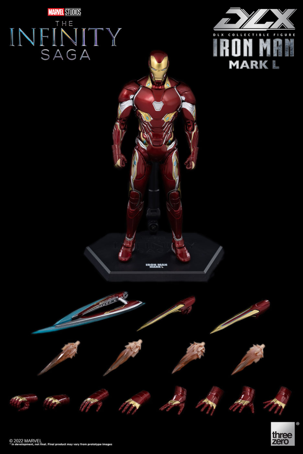 Three Zero The Infinity Saga - DLX Iron Man Mark 50