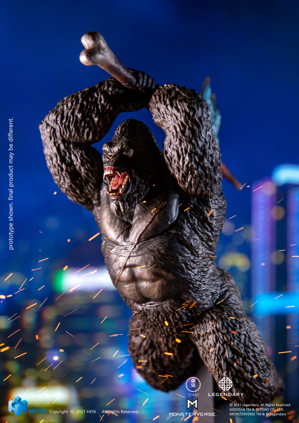 HIYA Toys STYLIST SERIES: "GODZILLA VS KONG" - Kong