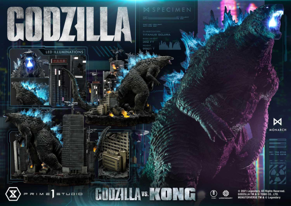 Prime 1 Studio Ultimate Diorama Masterline Godzilla vs Kong (Film) Godzilla Final Battle | 4580708032979