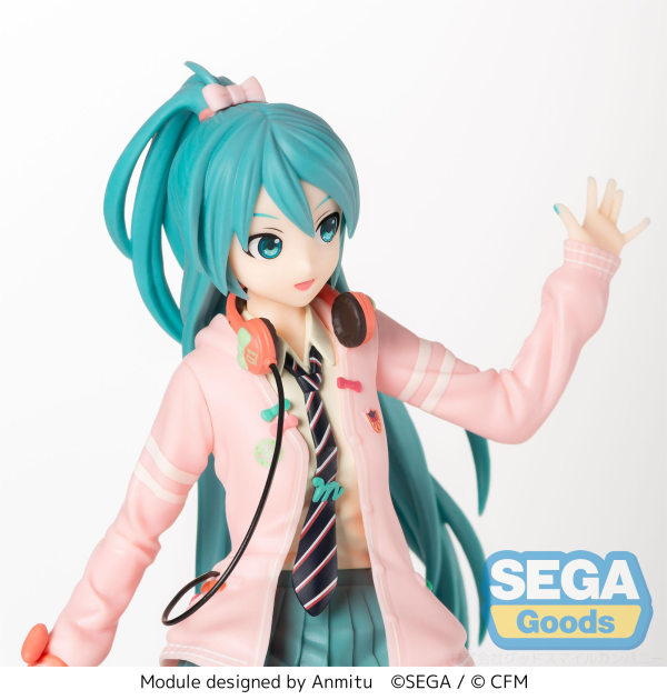 "Hatsune Miku -Project DIVA Arcade Future Tone" SPM Figure "Hatsune Miku - Ribbon Girl" | 4582733440187