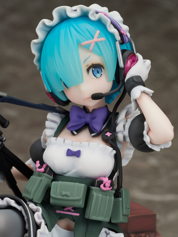 FURYU Corporation Re:ZERO -Starting Life in Another World- Rem Military ver. 1/7 Scale Figure