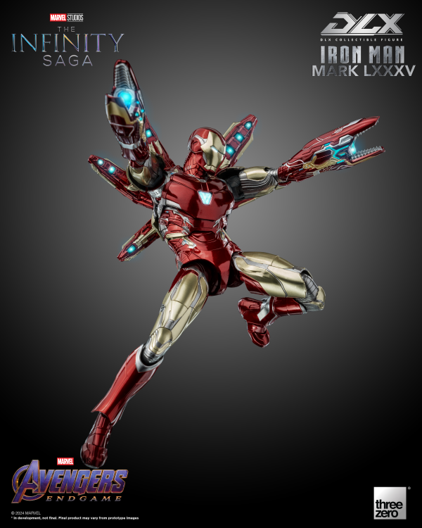 Three Zero Marvel Studios: The Infinity Saga: DLX Iron Man Mark 85