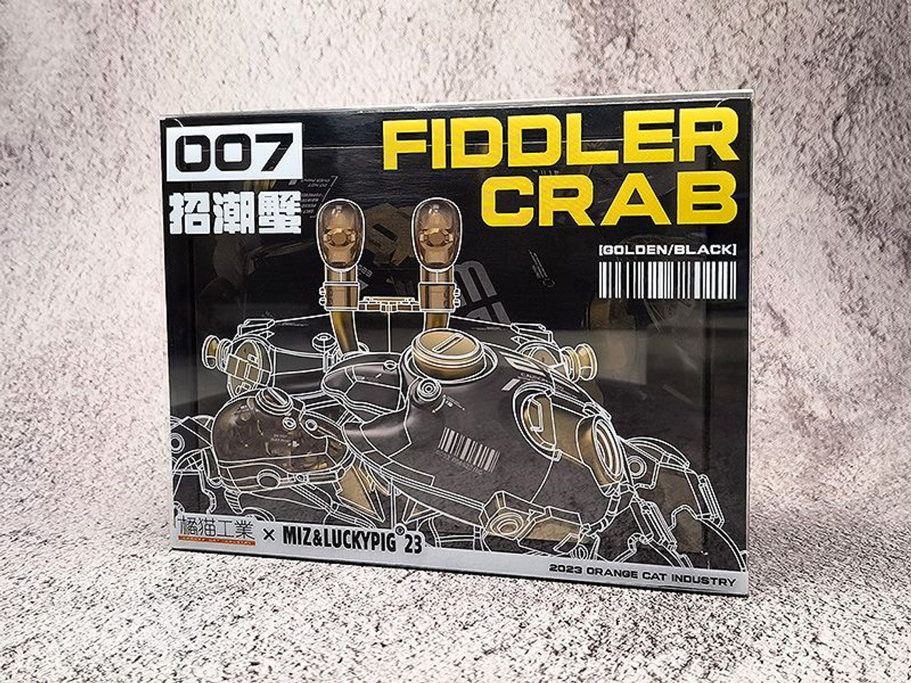 Orange Cat Industry Aquaculture Tank Series 007 Fiddler Crab (Gold Black) Model Kit