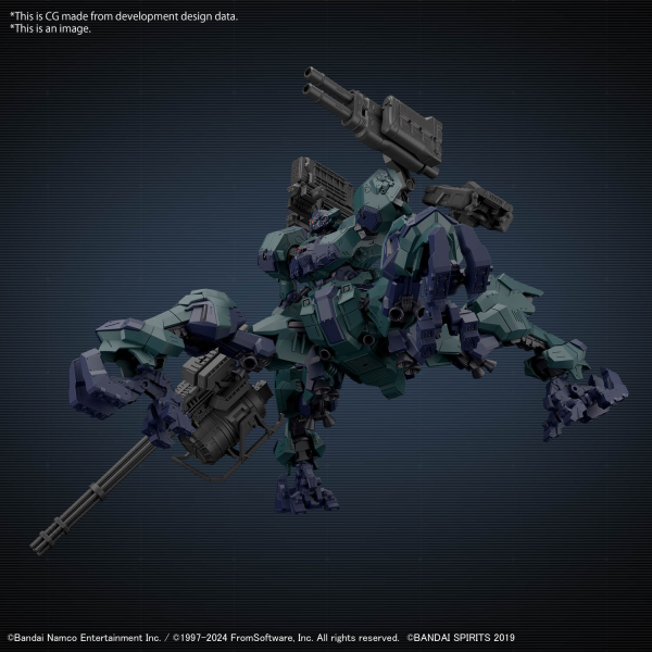 BANDAI Hobby 30MM ARMORED CORE Ⅵ FIRES OF RUBICON BALAM INDUSTRIES BD-011 MELANDER LIGER TAIL