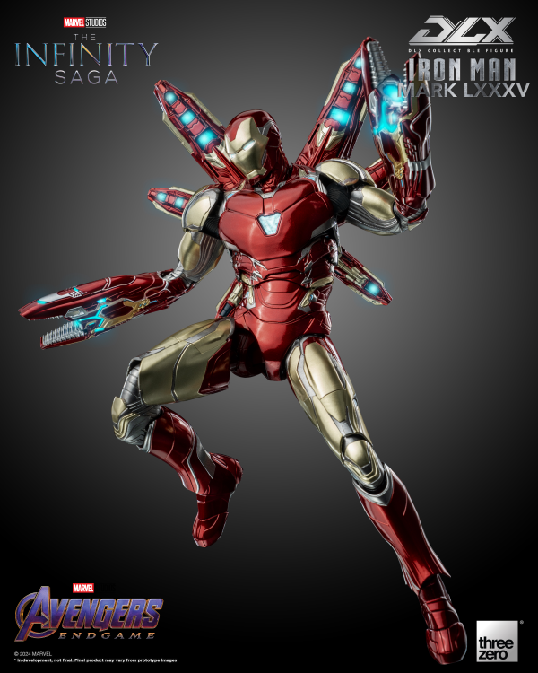 Three Zero Marvel Studios: The Infinity Saga: DLX Iron Man Mark 85