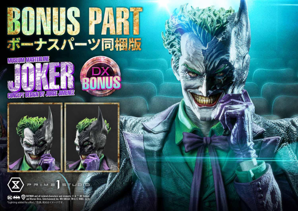 Prime 1 Studio Museum Masterline Batman (Comics) The Joker (Concept Design by Jorge Jimenez) DX Bonus Version | 4580708041216