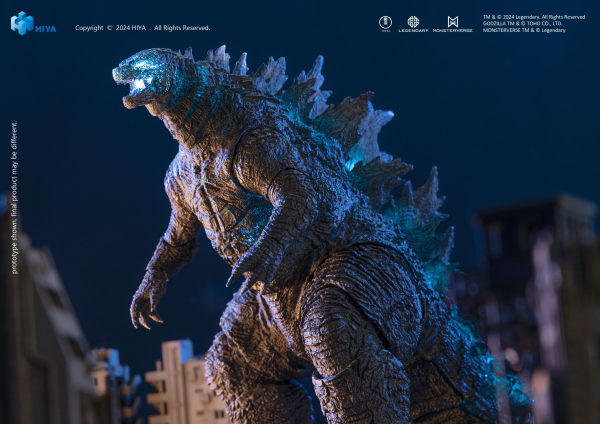 HIYA TOYS Exquisite Basic+ Series None Scale 7 Inch Heat Ray Godzilla Light Ver.(6957534204067)(6957534204067)