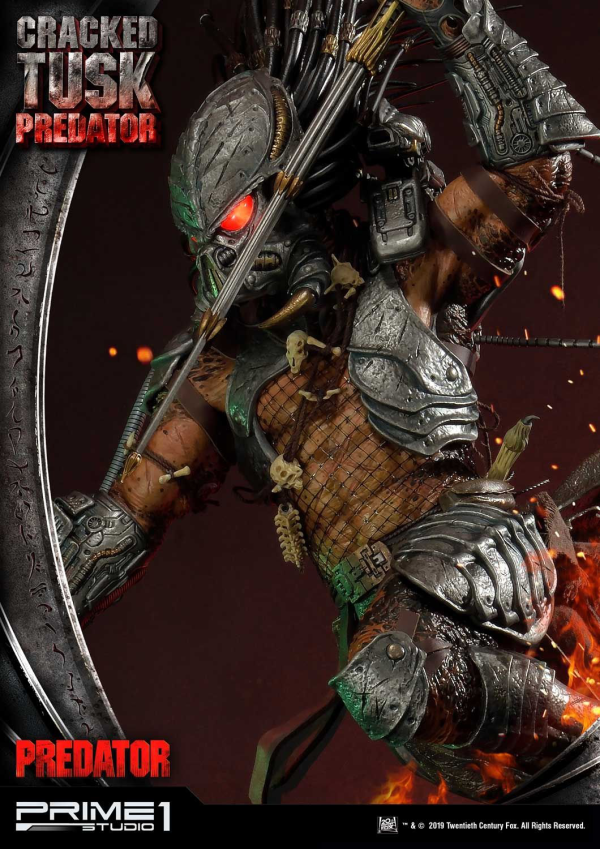 Prime 1 Studio Premium Masterline Predator (Comics) Cracked Tusk Predator | 4562471908118