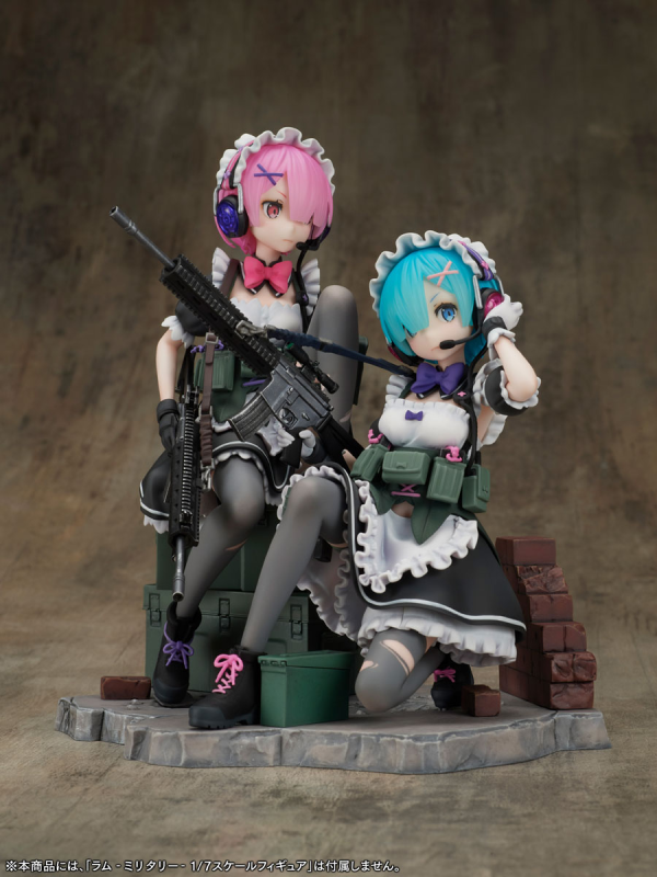 FURYU Corporation Re:ZERO -Starting Life in Another World- Rem Military ver. 1/7 Scale Figure