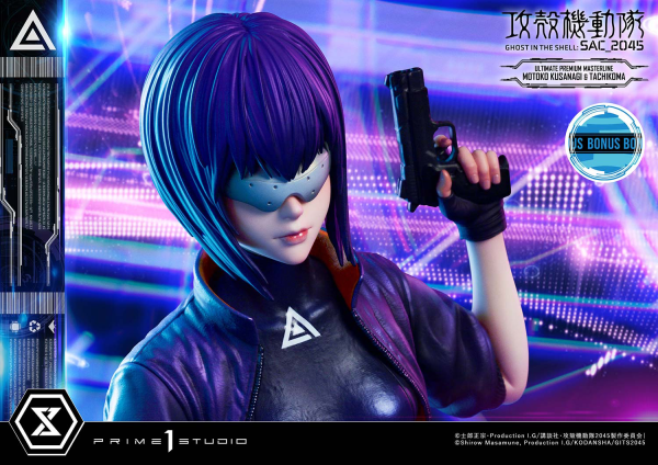 Prime 1 Studio Ultimate Premium Masterline Ghost in the Shell: SAC_2045 Motoko Kusanagi & Tachikoma Bonus Version(4580708037660)(4580708037660)