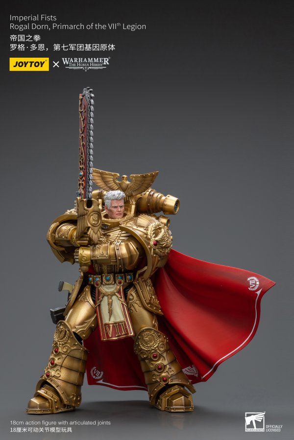 Joy Toy Imperial Fists  Rogal Dorn, Primarch of the Vll th Legion