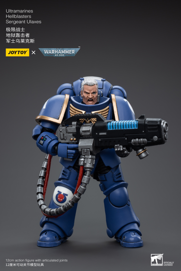 Joy Toy Ultramarines Hellblasters Sergeant Ulaxes