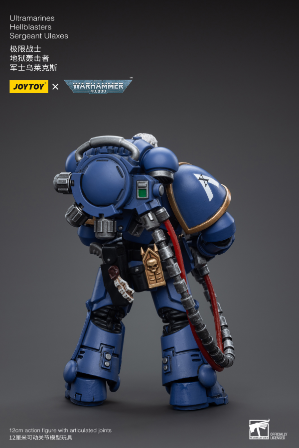 Joy Toy Ultramarines Hellblasters Sergeant Ulaxes