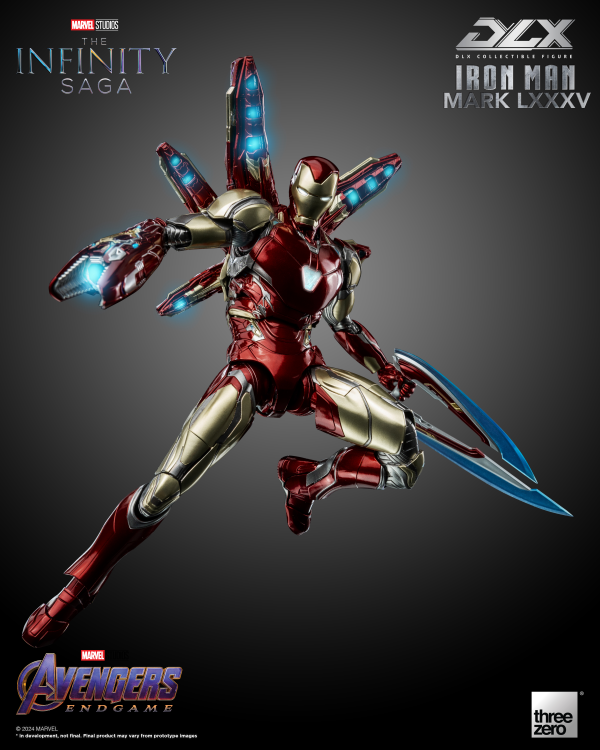 Three Zero Marvel Studios: The Infinity Saga: DLX Iron Man Mark 85