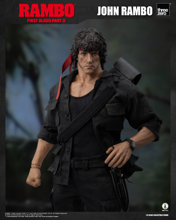 Three Zero Rambo: First Blood Part II - 1/6 John Rambo