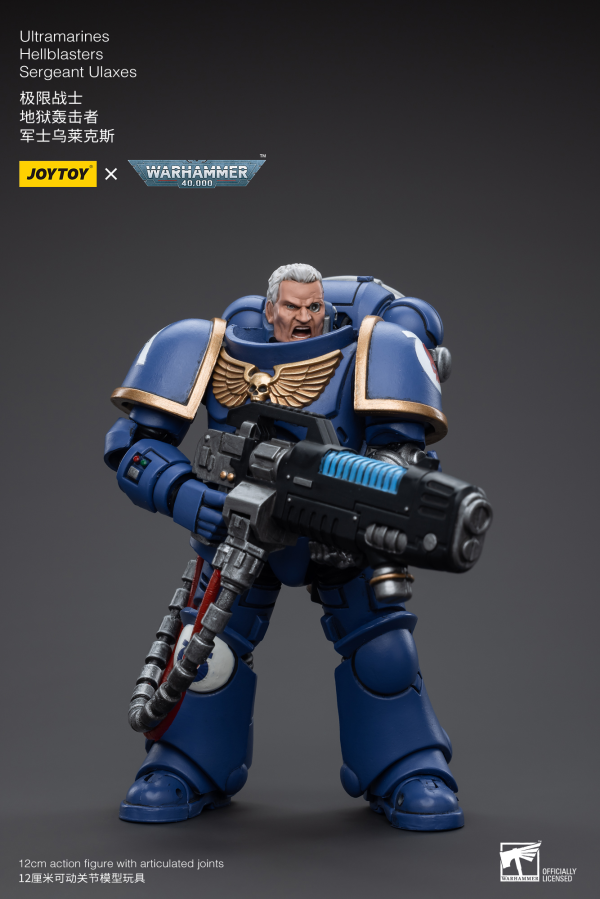 Joy Toy Ultramarines Hellblasters Sergeant Ulaxes