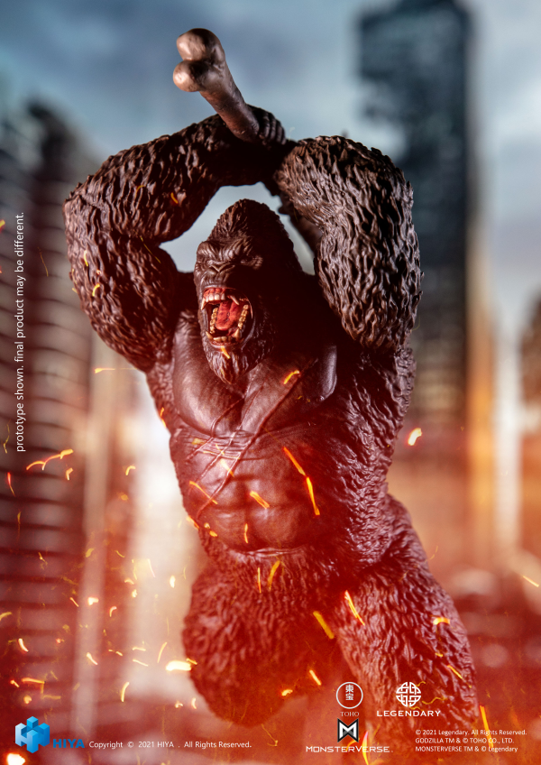 HIYA Toys STYLIST SERIES: "GODZILLA VS KONG" - Kong