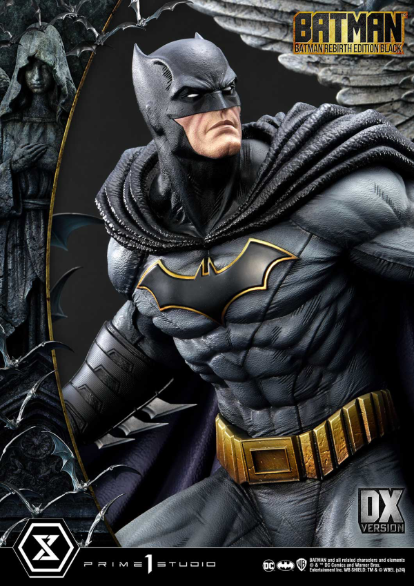 Prime 1 Studio Ultimate Premium Masterline Batman (Comics) Batman Rebirth Edition (Black) Deluxe Version | 4580708049793