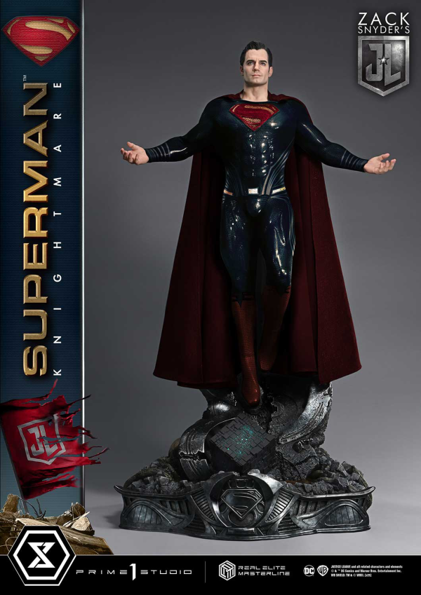 Prime 1 Studio Real Elite Masterline Justice League (Film) Superman Knightmare Color Edition(4582647120960)(4582647120960)