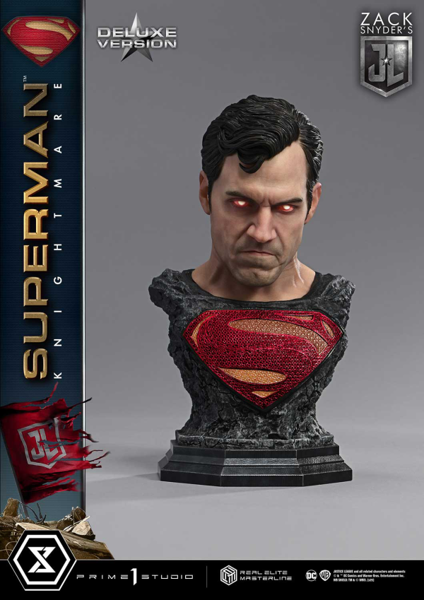 Prime 1 Studio Real Elite Masterline Justice League (Film) Superman Knightmare Color Edition Deluxe Version(4582647120977)(4582647120977)